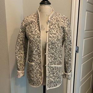 Noa Noa quilted reversible organic cotton jacket